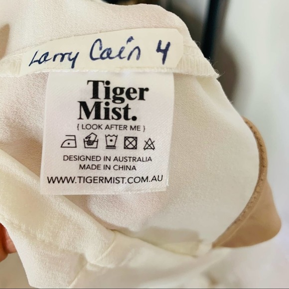 Tiger Mist White Lace Bust Crop Top Bustier S 2551 - Picture 9 of 9